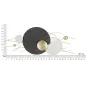 PANEL ZE STALI Boly 129,5 8,3 53,3 cm